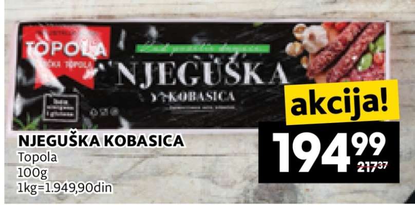 NJEGUŠKA KOBASICA