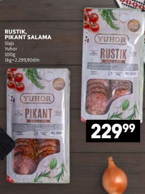 RUSTIK, PIKANT SALAMA