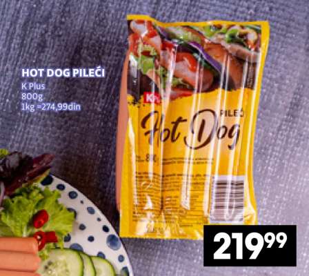 HOT DOG PILEĆI