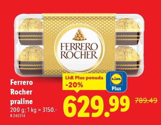 Ferrero Rocher praline