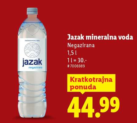 Jazak Mineralna voda