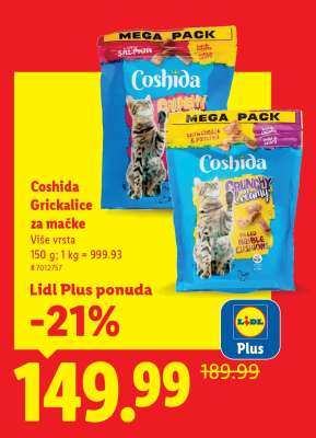 Coshida Grickalice za mačke