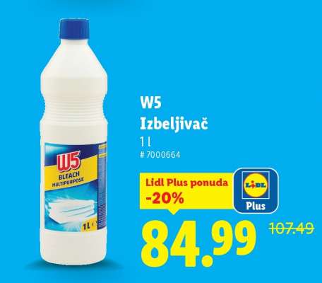 W5 Izbeljivač