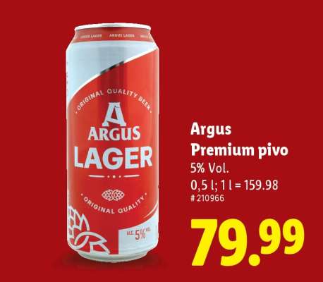 Argus Premium pivo