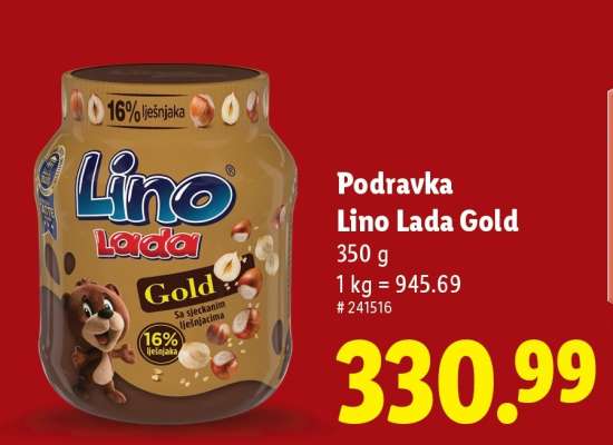 Podravka Lino Lada Gold