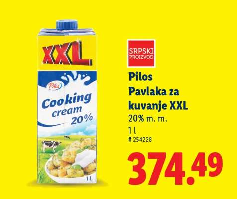 Pilos Pavlaka za kuvanje XXL
