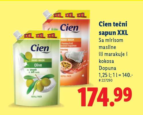 Cien Tečni sapun XXL