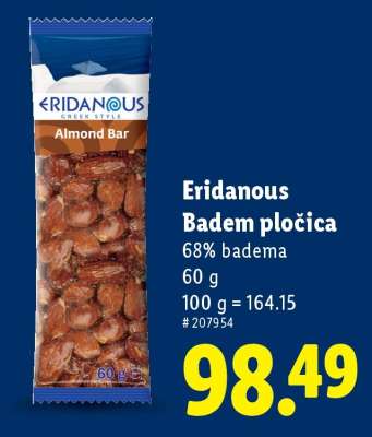 Eridanous Badem pločica