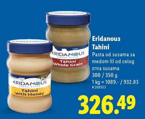Eridanous Tahini