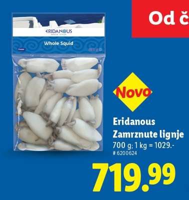 Eridanous Zamrznute lignje