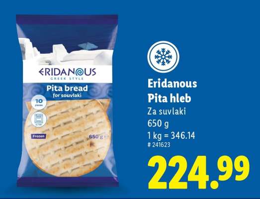 Eridanous Pita hleb
