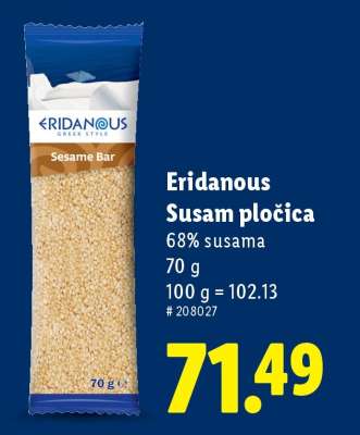 Eridanous Susam pločica