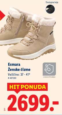 Esmara Ženske čizme