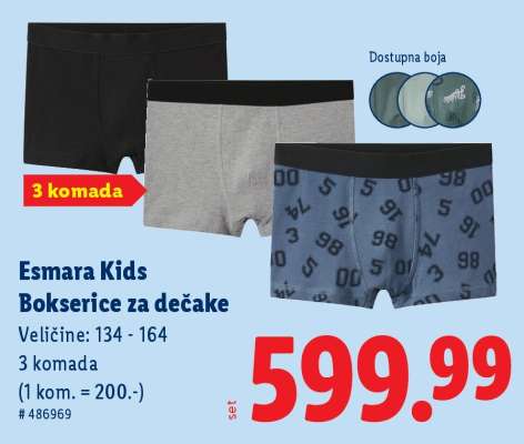esmara KIDS Bokserice za dečake