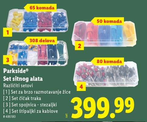 PARKSIDE Set sitnog alata