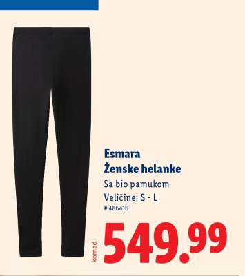 Esmara Ženske helanke