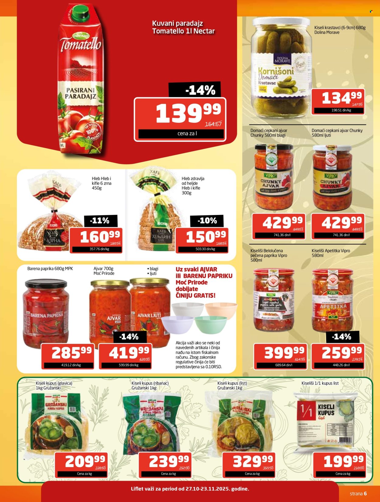 Gomex katalog - 27.10.2025 - 23.11.2025. Stranica 6