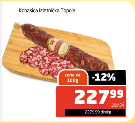 Kobasica Izletnička Topola