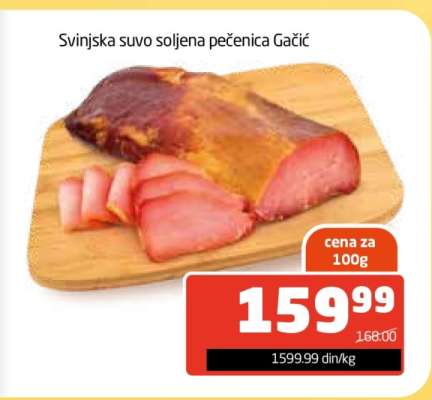 Svinjska suvo soljena pečenica Gačić