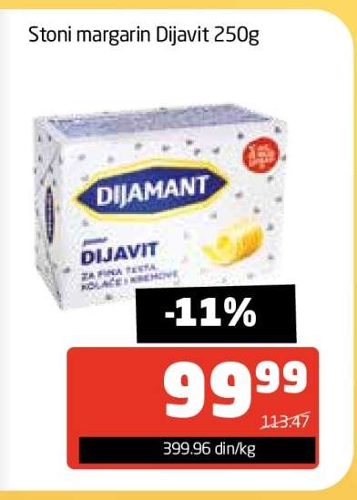 Stoni margarin Dijavit 250g