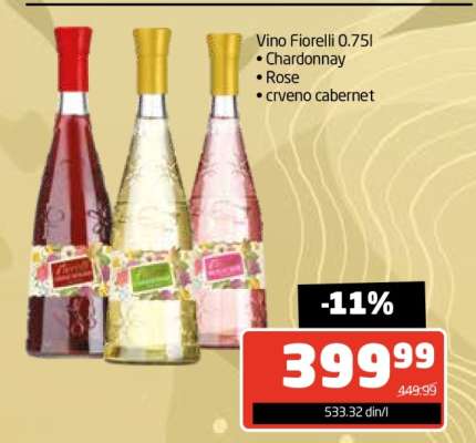 Vino Fiorelli 0.75l