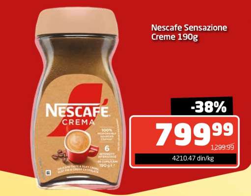 Nescafé Sensazione Creme 190g