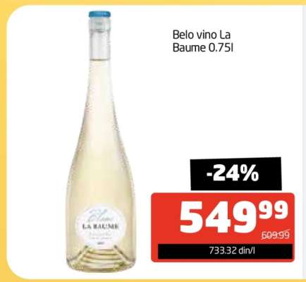 Belo vino La Baume 0.75l