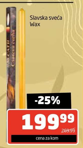 Slavska sveća Wax