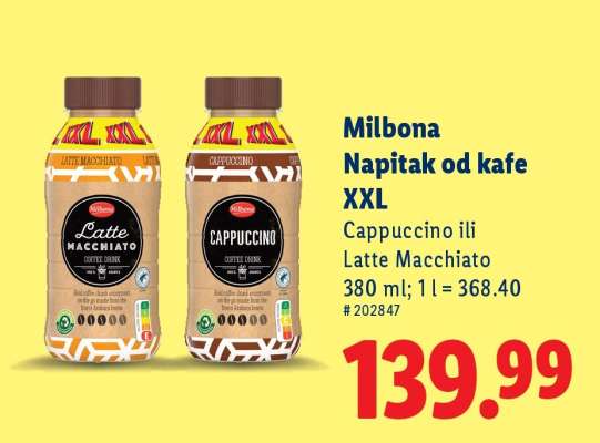 Milbona Napitak od kafe XXL