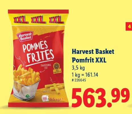 Harvest Basket Pomfrit XXL