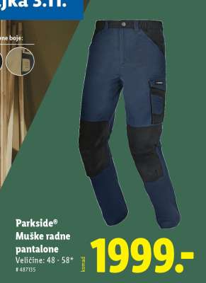 PARKSIDE Muške radne pantalone