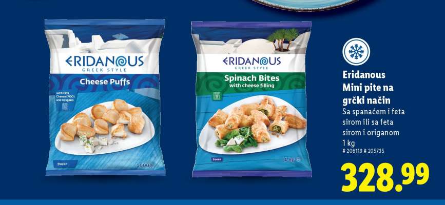 Eridanous Mini pite na grčki način