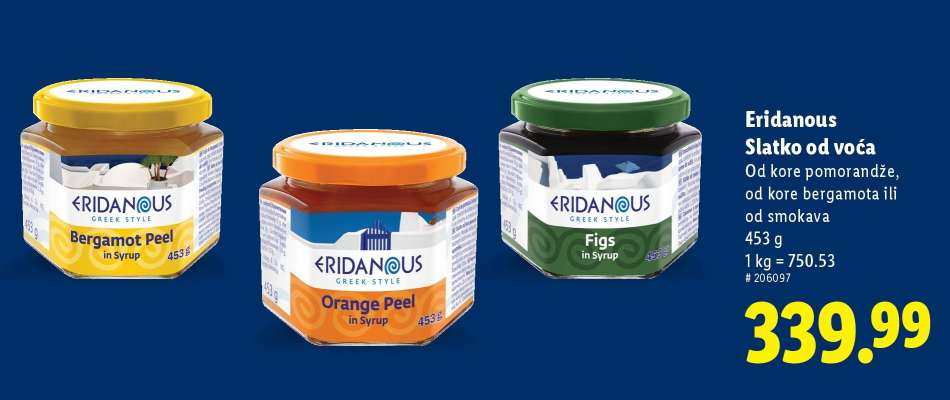 Eridanous Slatko od voća