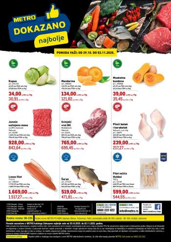 Metro katalog - 29.10.2025 - 02.11.2025.