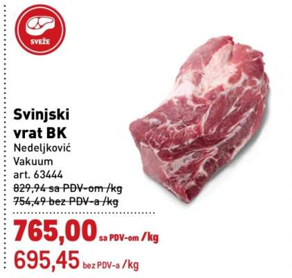 Svinjski vrat BK