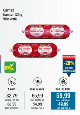 Carnex Namaz, 120 g