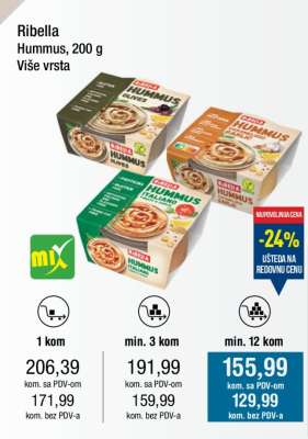 Ribella Hummus, 200 g