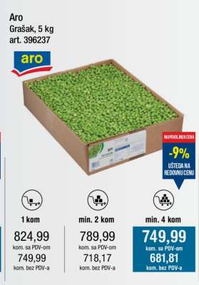 Aro Grašak 5 kg