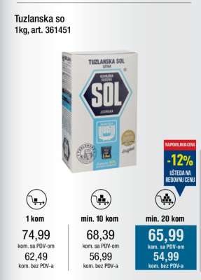 TUZLANSKA SO 1kg