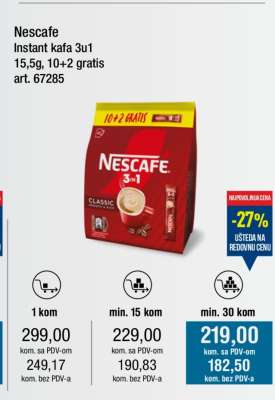 NESCAFE INSTANT KAFA 3U1