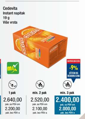 Cedevita Instant napitak