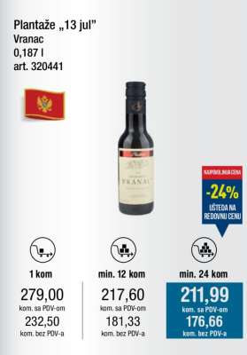 Plantaže „13 jul” Vranac