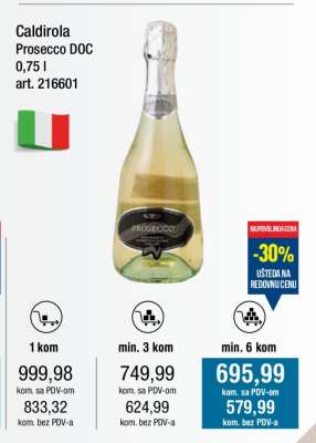 Caldirola Prosecco DOC
