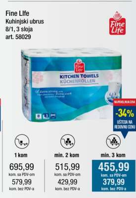 Fine Life Kuhinjski ubrus