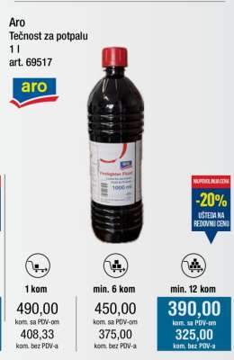 Aro Tečnost za potpalu 1 l