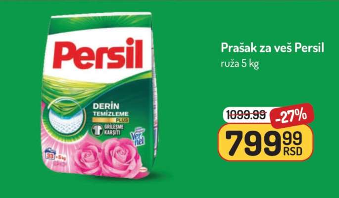 Prašk za veš Persil ruža 5 kg