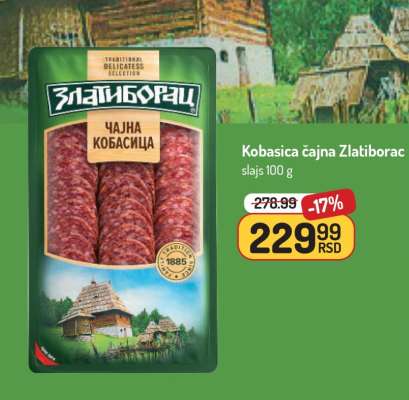 Kobasica čajna Zlatiborac