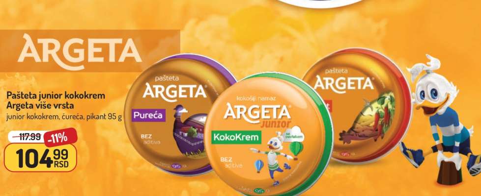 Argeta Junior Kokokrem