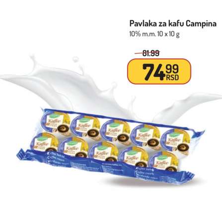 Pavlaka za kafu Campina