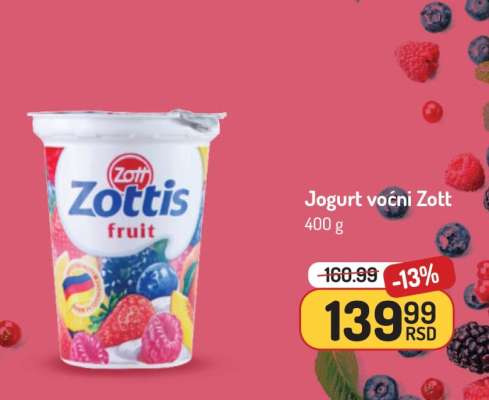 Jogurt voćni Zott
